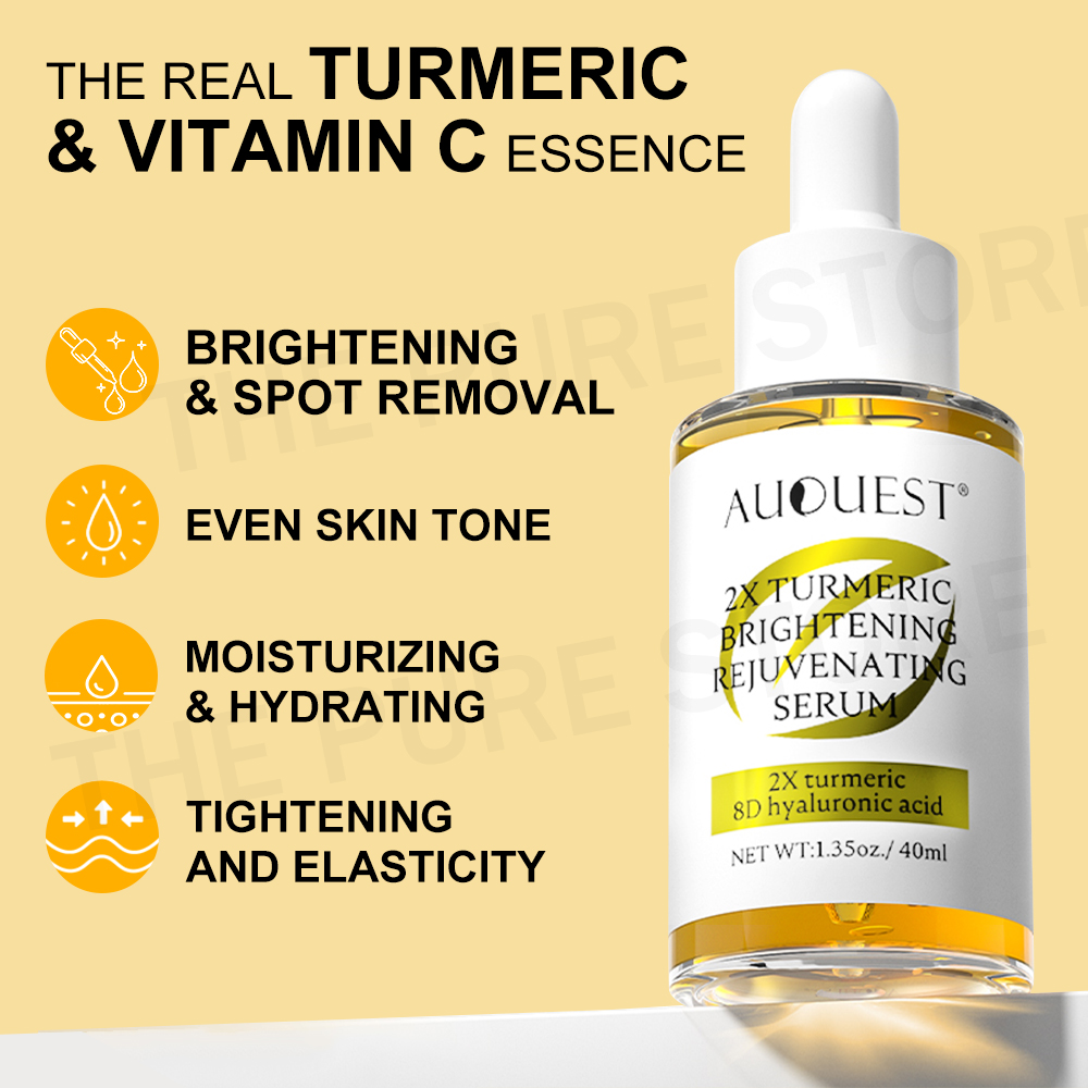 AUQUEST 심황 및 비타민 C 페이스 세럼, 다크  - Ferulic Acid Serum 리뷰 및 가격
