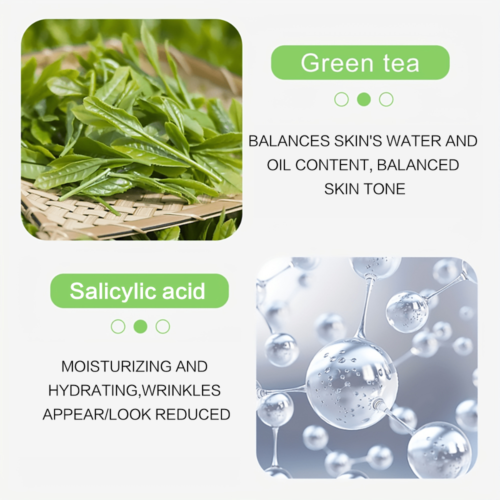 살리실산과 녹차가 함유되어 다크 스팟 제거, 보습, 재 - Skincare Salicylic Acid 리뷰 및 가격