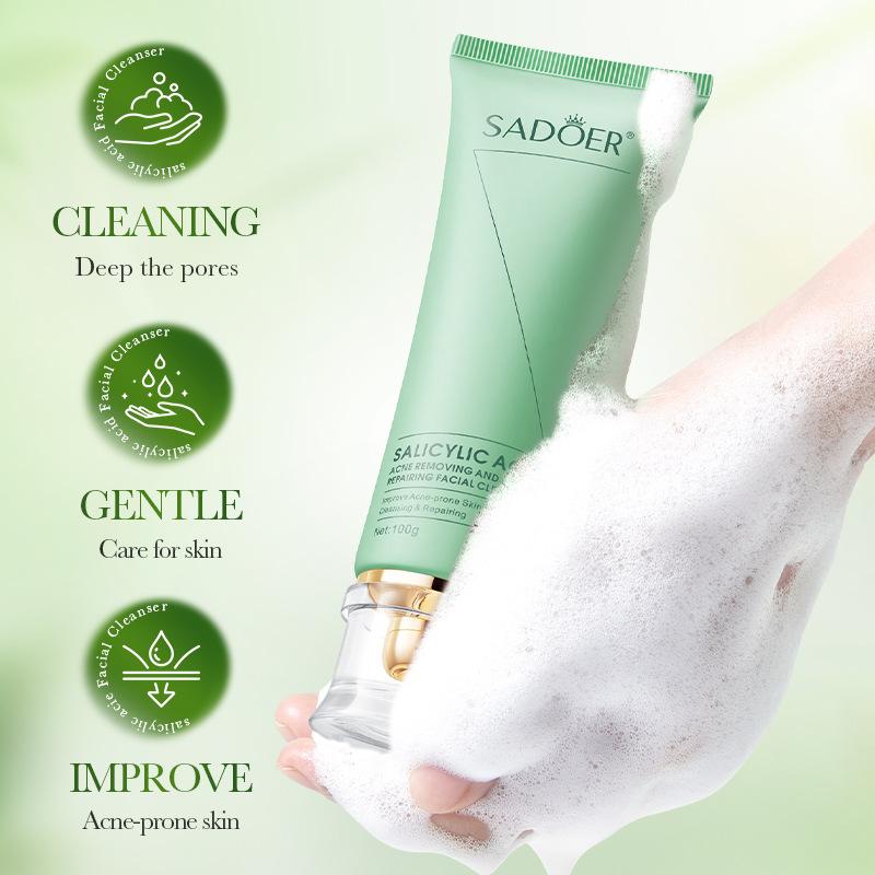 100g 살리실산 페이셜 클렌저 페이스 워시 폼 페이셜 - Skincare Salicylic Acid 리뷰 및 가격