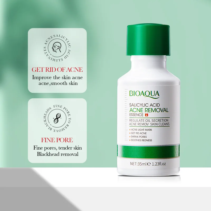 BIOAQUA 살리실산 여드름 제거 에센스 페이스 세럼 - Skincare Salicylic Acid 리뷰 및 가격