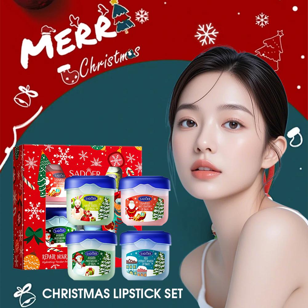 3/4/5/6/10개/세트 크리스마스 립밤 선물 세트  - Skincare Xmas Sets 리뷰 및 가격